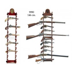 Wall stand for 12 weapons (146cm)