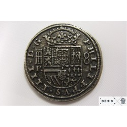 8 Reales de plata (Pieza de ocho) Felipe IV. 1635