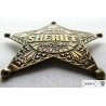 Placa de Sheriff 5 puntas (6.5cm)