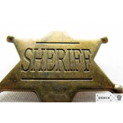 Sheriff badge (4.5cm)
