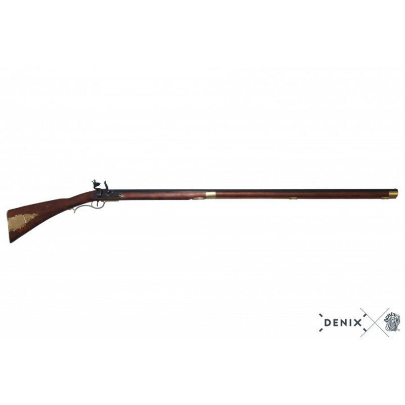Fusil Kentucky, USA siglo XVIII