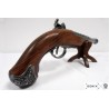 Pistola india para zurdo, siglo XVIII (36cm)