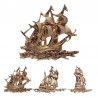 Set of miniature sailships