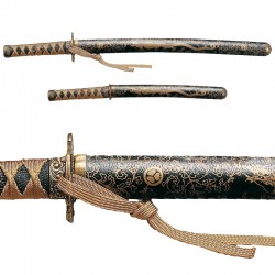 Set of 2 samurai weapons, Edo period, Japan
