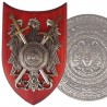 Panoply with shield and 2 swords (33cm)