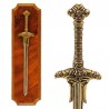 Panoply with barbarian warrior sword (30cm)