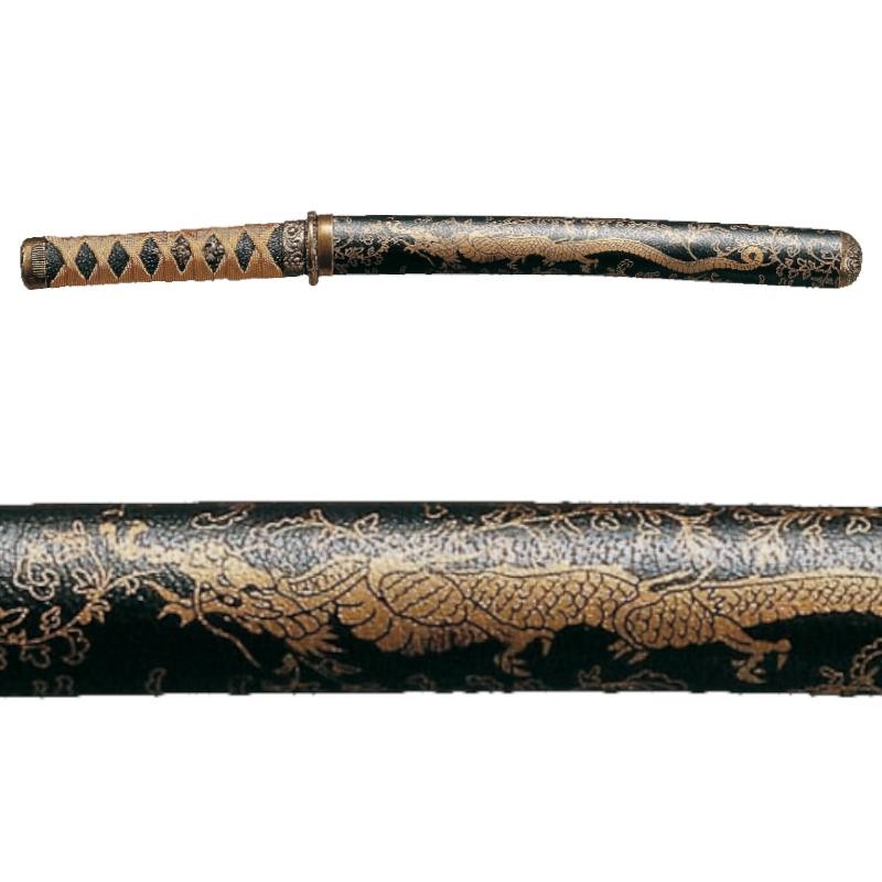 Tanto, samurai dagger, Edo period, Japan (52cm)