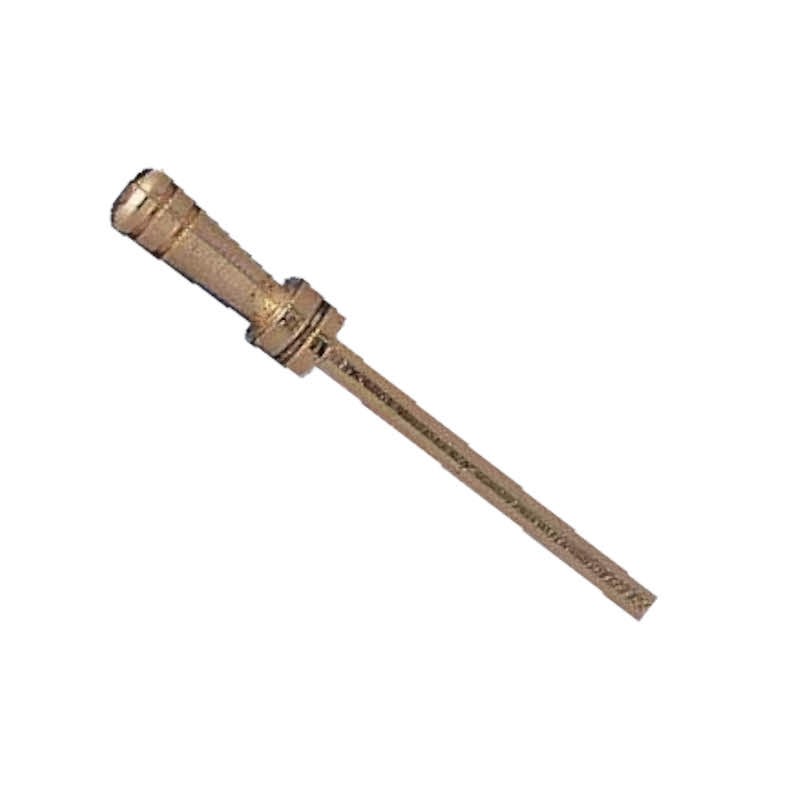Belaying pin made of gilded metal - 10x60x10mm