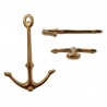 Miniature viking anchor