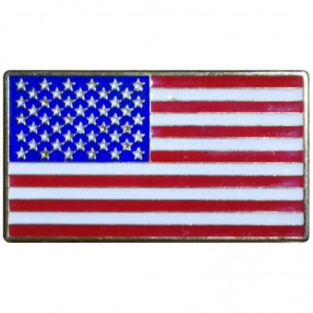 Bandera USA metal