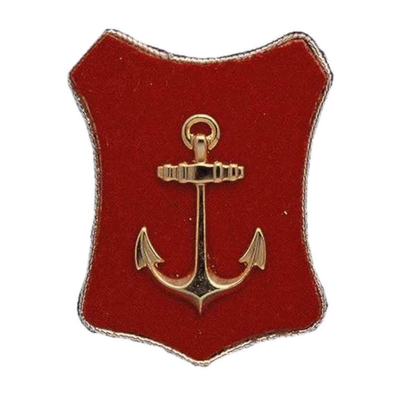 Miniature plaque with anchor