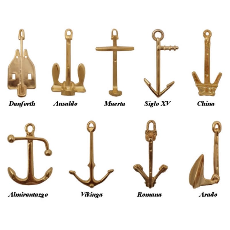 Set of Miniature anchors
