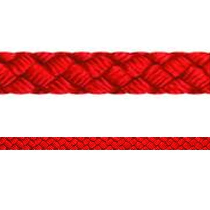 Cordón poliamida rojo