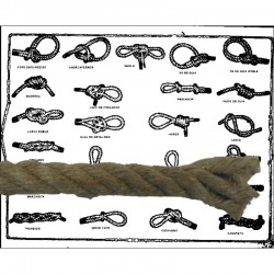 Hemp rope knots