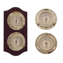 Weather station with thermometer and hygrometer 26x13x6cm