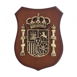 Plaque of Spanish coat of arms