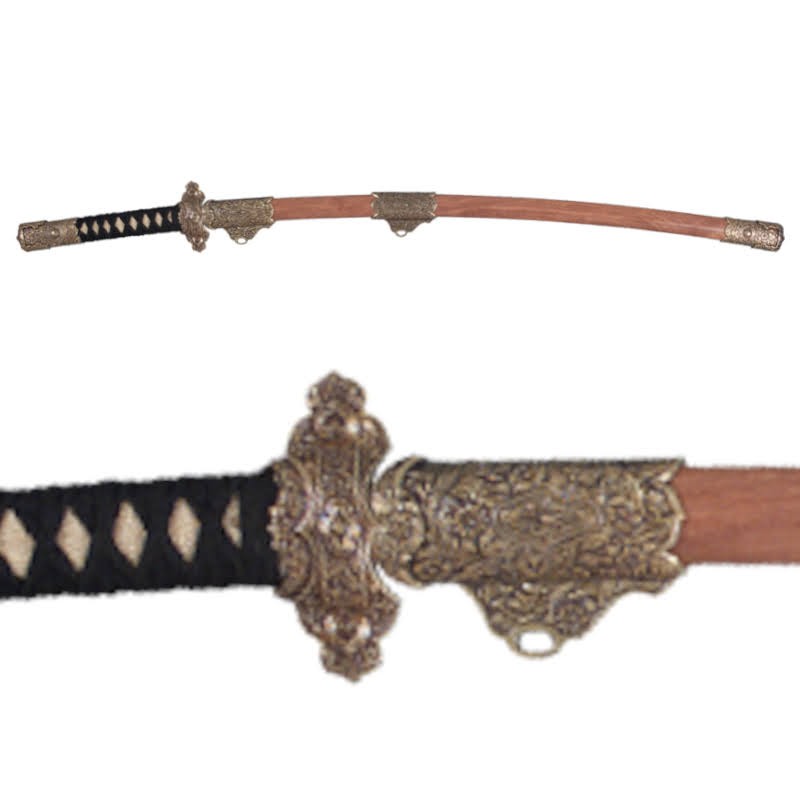 Tachi, espada samurai, época Edo, Japón (108cm)