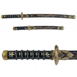 Set of samurai weapons