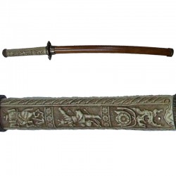 Wakizashi (katana corta), época Edo, Japón (72cm)