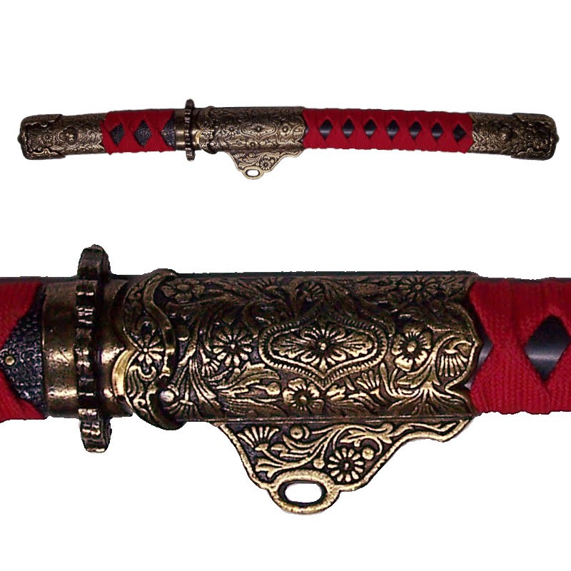 Tanto, samurai dagger, Edo period, Japan (53cm)