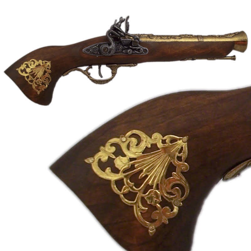 Flintlock blunderbuss, England 18th. C - Blunderbuss - Historical