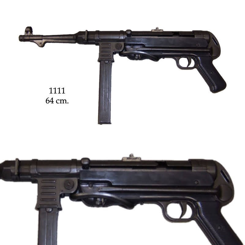 Ametralladora alemana MP40, 9mm