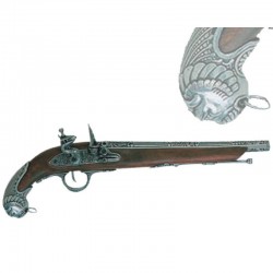 Flintlock pistol, Germany 18th. century