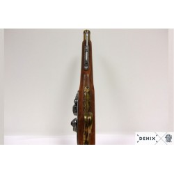 Pistola de percusión, siglo XVIII (38cm)