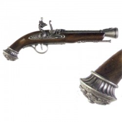 Percussion pistol, 18th century