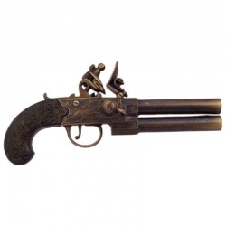 Pistola de chispa, Twigg, UK siglo XVIII