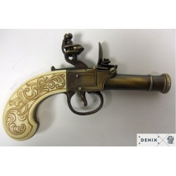 Pistola inglesa de bolsillo, Bunney s.XVIII