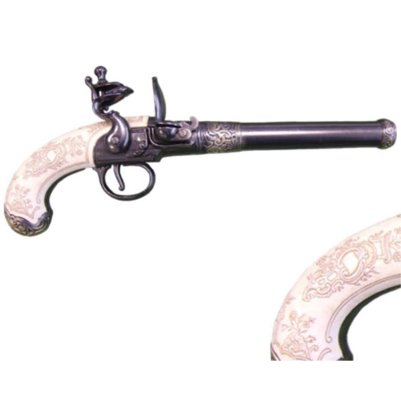 Pistola belga, Lieja, siglo XVIII