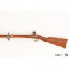Flintlock rifle with bayonet, France 1806