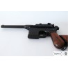 Pistola Mauser C96, culata madera