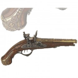 Napoleon pistol with 2 barrels