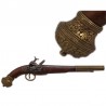 Pistola llave de chispa siglo XVIII