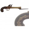 Pistola con bayoneta, USA, siglo XIX