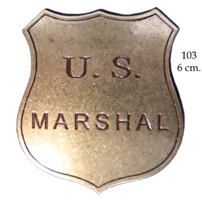 U.S Marshal badge