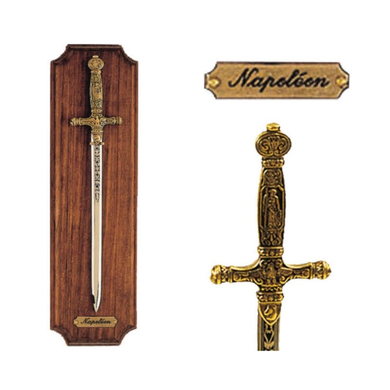 Panoplia con espada de Napoleón