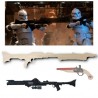 DC-15A blaster rifle, wooden silhouette to be painted