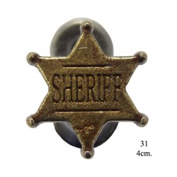Wall hanger - model Sheriff badge