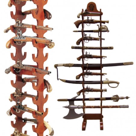 Wood stand for 12 weapons