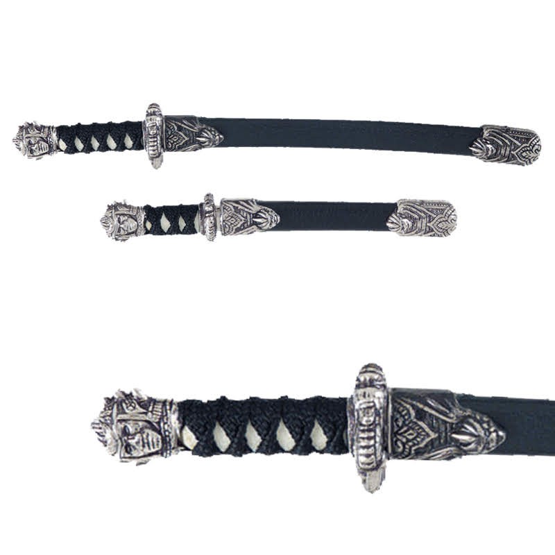 Set of samurai mini-weapons