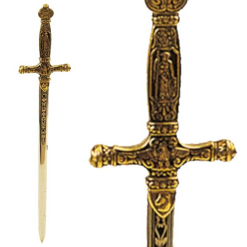 Abrecartas espada de Napoleón