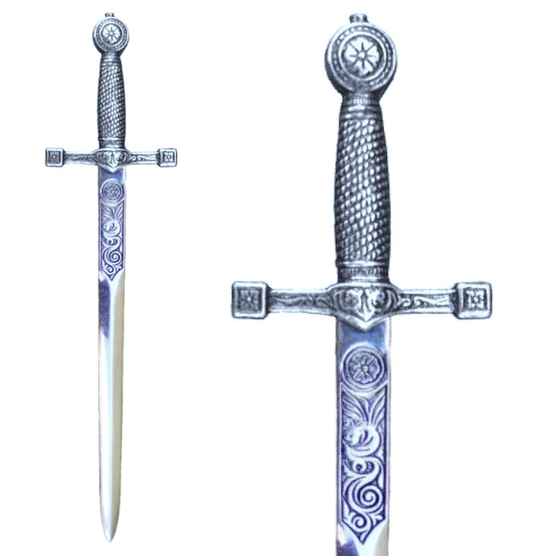 Abrecartas espada medieval (21cm)
