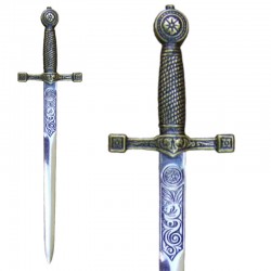 Abrecartas espada medieval