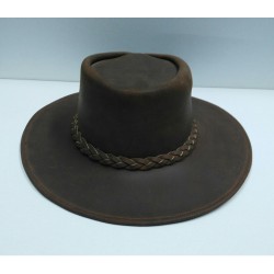 Sombrero cowboy de cuero