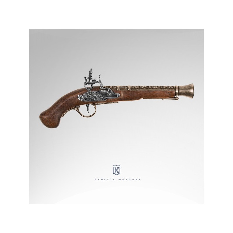18th century pirate flintlock pistol L- Replica KOLSER