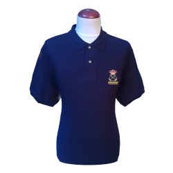 Yatchmaster Ocean nautical polo shirt, 100% cotton, navy blue